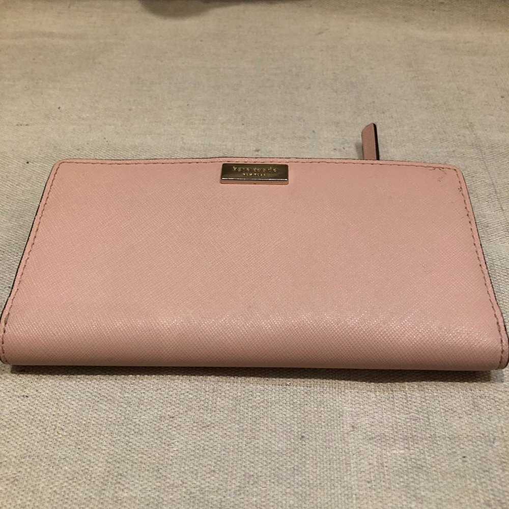 Kate Spade Pink Letter Wallet